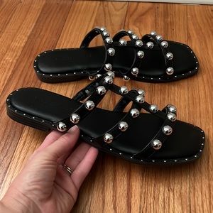 Sincerely Jules Ventura Women’s Studded Sandal 7.5